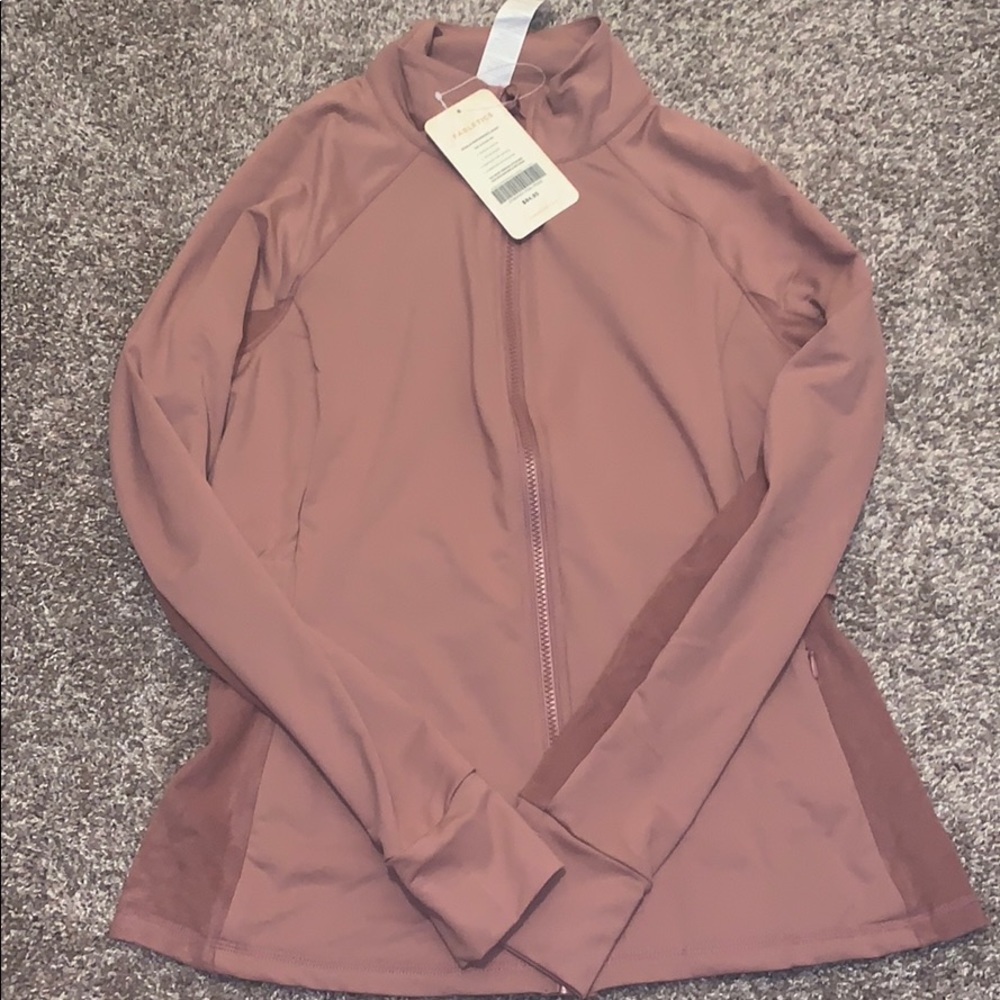 Fabletics Rosalia Jacket-Muave-Large